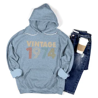 Limited 1974 Birthday Hoodie – Light Blue