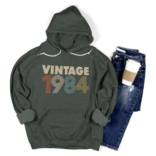 Limited 1984 Birthday Hoodie – Military Green