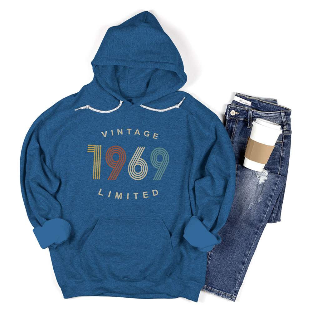 Limited Vintage 1969 Birthday Hoodie - variant image 1