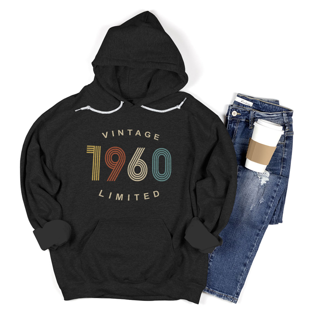Limited Vintage 1960 Birthday Hoodie - variant image 1