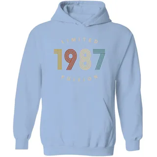 Limited 1987 Birthday Hoodie – Light Blue