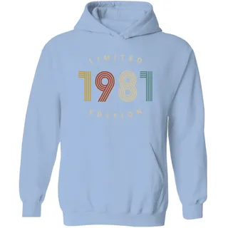 Limited 1981 Birthday Hoodie – Light Blue