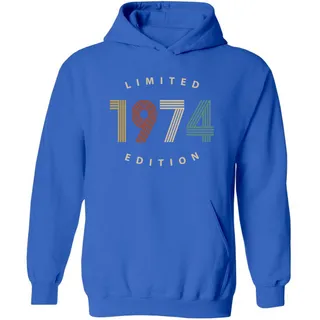 Limited 1974 Birthday Hoodie – Royal