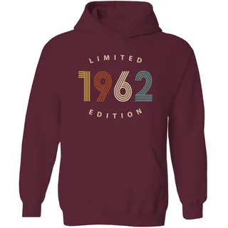Limited 1962 Birthday Hoodie – Maroon