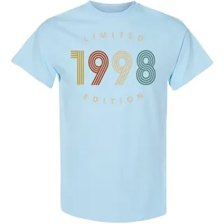 Limited 1998 Birthday T-Shirt – Light Blue