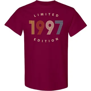 Limited 1997 Birthday T-Shirt – Maroon