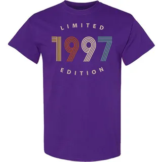 Limited 1997 Birthday T-Shirt – Purple