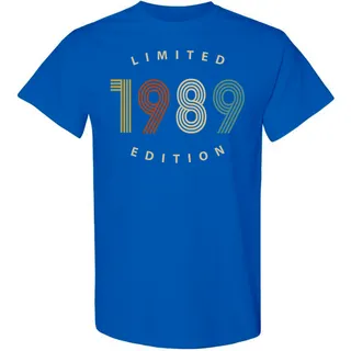 Limited 1989 Birthday T-Shirt – Royal