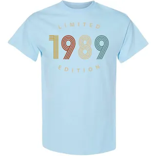 Limited 1989 Birthday T-Shirt – Light Blue