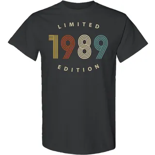 Limited 1989 Birthday T-Shirt – Dark Heather