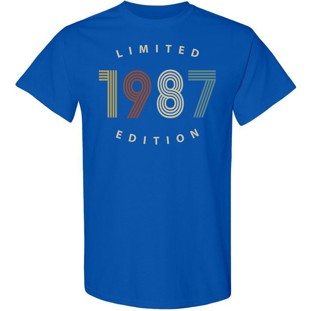 Limited 1987 Birthday T-Shirt - variant image 1