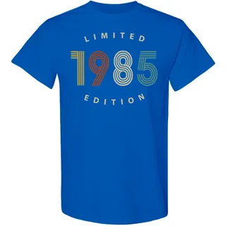 Limited 1985 Birthday T-Shirt – Royal