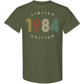 Limited 1984 Birthday T-Shirt – Military Green