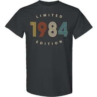 Limited 1984 Birthday T-Shirt – Dark Heather