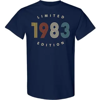 Limited 1983 Birthday T-Shirt – Navy