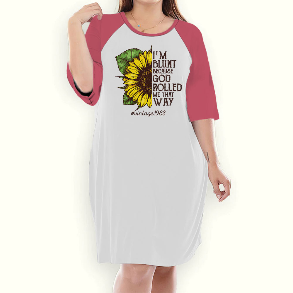 Awesome Hippie 1968 Raglan Nightgown - variant image 1