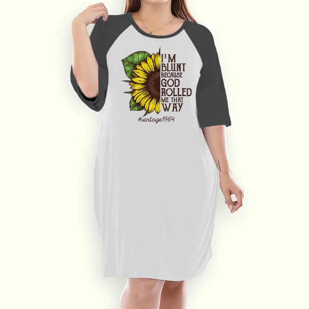 Awesome Hippie 1964 Raglan Nightgown - variant image 1