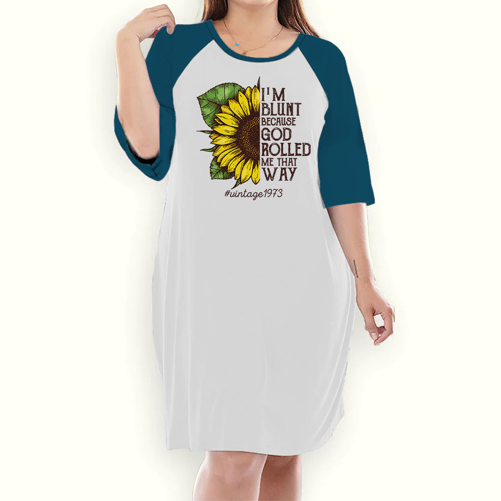 Awesome Hippie 1973 Raglan Nightgown - variant image 1