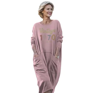 Vintage Original Parts 1970 Birthday Pocket Dress – Pink