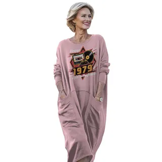 Vintage Aged Perfection 1979 Birthday Pocket Dress – Pink