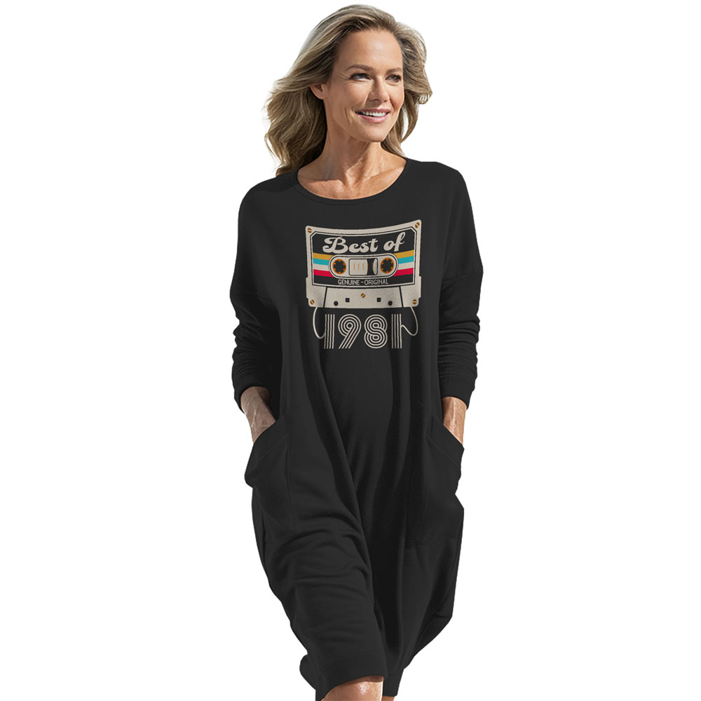 Best Of 1981 Birthday Pocket Dress - variant image 1