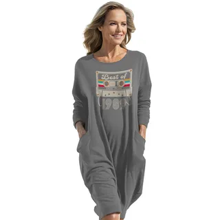 Best Of 1989 Birthday Pocket Dress – Grey