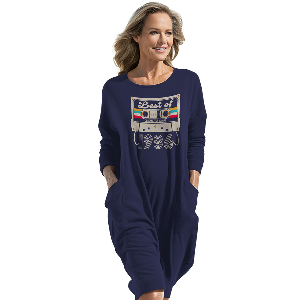 Best Of 1986 Birthday Pocket Dress - variant image 1