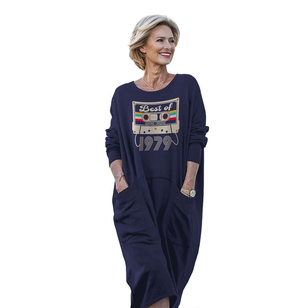 Best Of 1979 Birthday Pocket Dress - variant image 1