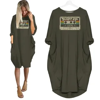 Greatest Hits 1974 Birthday Nightgown – Green