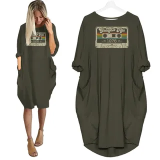 Greatest Hits 1976 Birthday Nightgown – Green