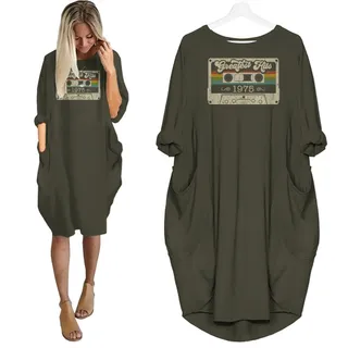 Greatest Hits 1975 Birthday Nightgown – Green