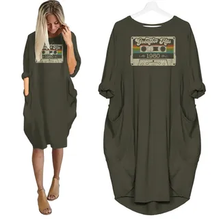 Greatest Hits 1960 Birthday Nightgown – Green