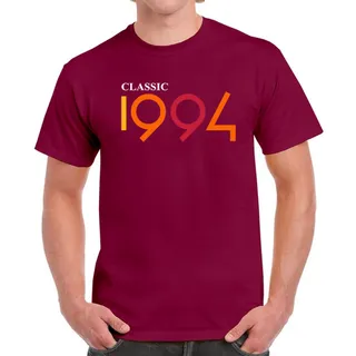 Classic 1994 Birthday T-Shirt For Men Women – Maroon