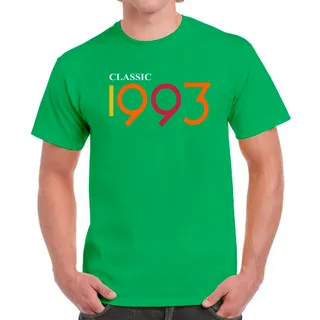 Classic 1993 Birthday T-Shirt For Men Women – Irish Green