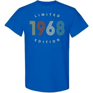 Limited 1968 Birthday T-Shirt – Royal
