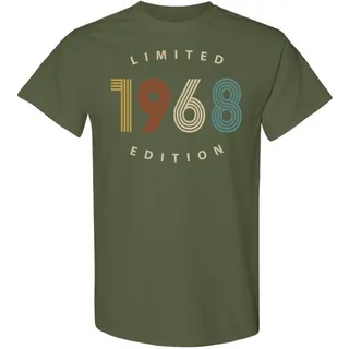 Limited 1968 Birthday T-Shirt – Military Green