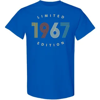 Limited 1967 Birthday T-Shirt – Royal