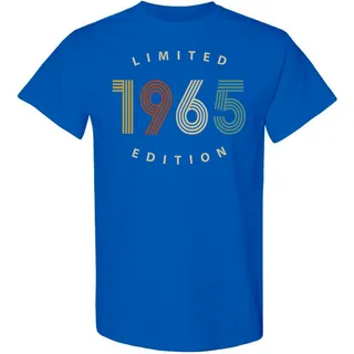 Limited 1965 Birthday T-Shirt – Royal