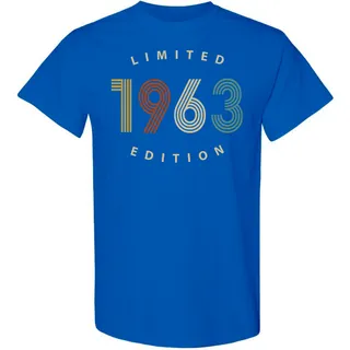 Limited 1963 Birthday T-Shirt – Royal