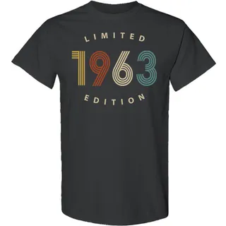 Limited 1963 Birthday T-Shirt – Dark Heather