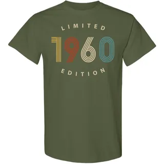 Limited 1960 Birthday T-Shirt – Military Green