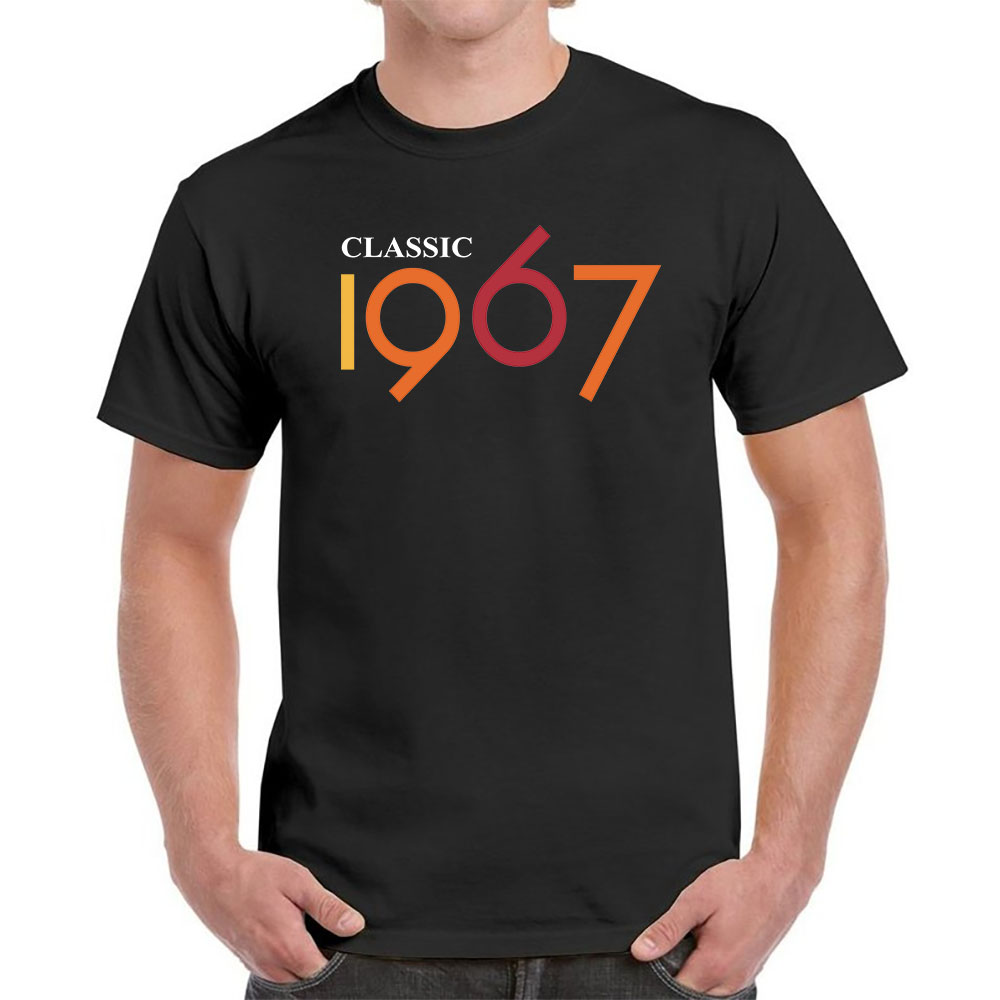 Classic 1967 Birthday T-Shirt For Men Women - variant image 1