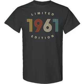 Limited 1961 Birthday T-Shirt – Dark Heather