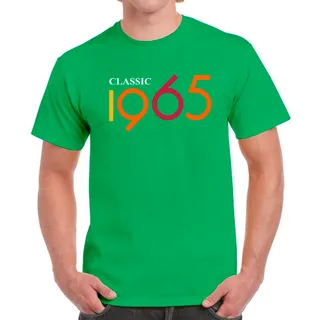 Classic 1965 Birthday T-Shirt For Men Women – Irish Green