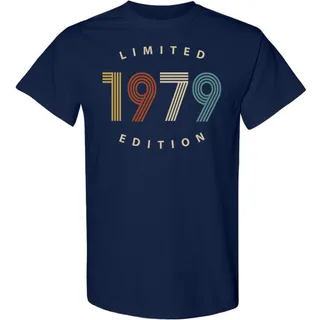 Limited 1979 Birthday T-Shirt – Navy