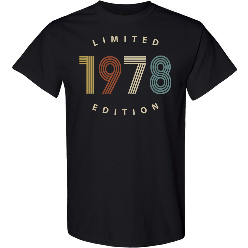 Limited 1978 Birthday T-Shirt - variant image 1