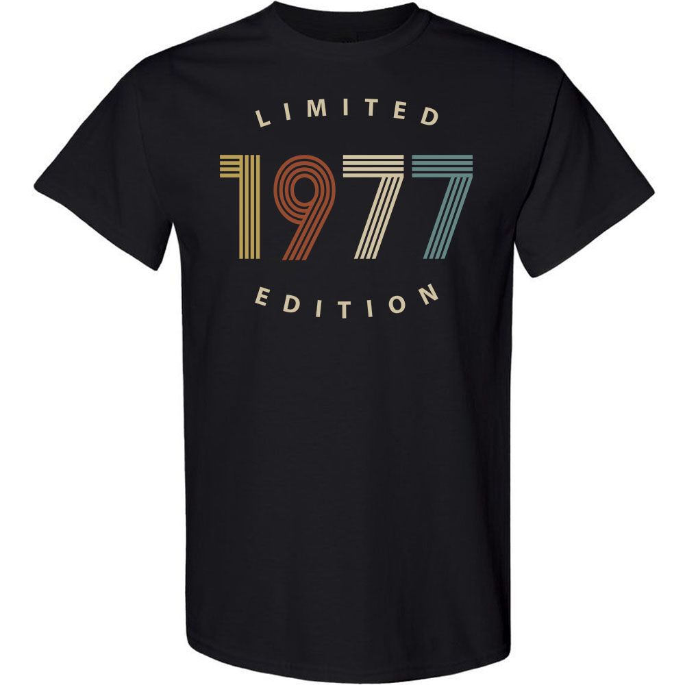 Limited 1977 Birthday T-Shirt - variant image 1