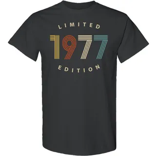 Limited 1977 Birthday T-Shirt – Dark Heather