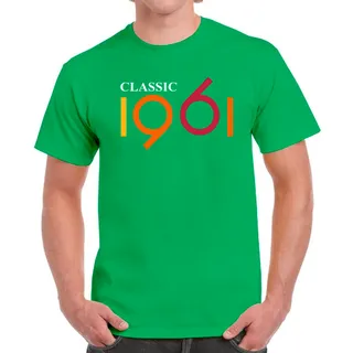 Classic 1961 Birthday T-Shirt For Men Women – Irish Green