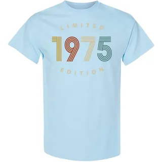 Limited 1975 Birthday T-Shirt – Light Blue